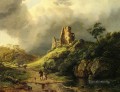 THE APPROACHING STORM Dutch landscape Barend Cornelis Koekkoek